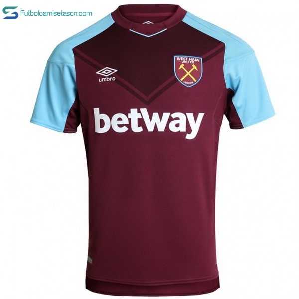 Camiseta West Ham United 1ª 2017/18